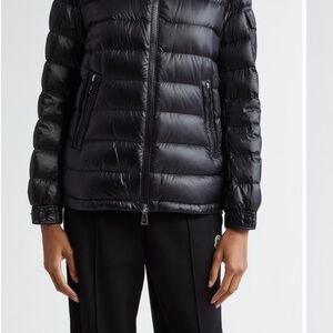 Moncler dalles black puffer jacket size 2 moncler